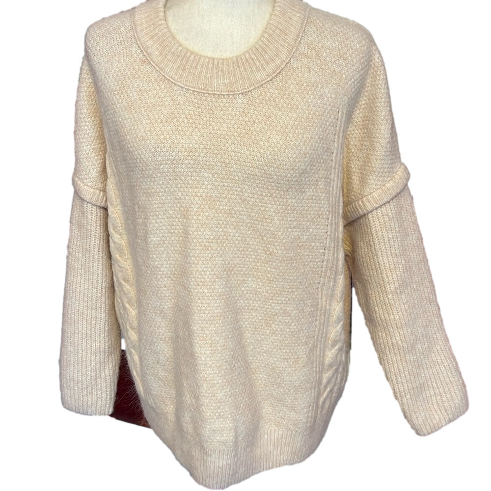 Madewell Crew Neck Alpaca Wool
Blend Sweater 1X